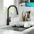 thumbnail image 6 of KRAUS Oletto Touchless Sensor Pull-Down Single Handle Kitchen Faucet in Matte Black, 6 of 7