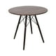 thumbnail image 3 of Set de Comedor Mundo In Madera Nogal 80cm y 4 Sillas Eames Negro, 3 of 8