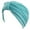 Turquoise Blue, variant on Hold'Eam Soft Terry Cloth Turban Head Cover Female - Off White (Adult)