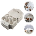 thumbnail image 4 of Paquete De 25 Cartones De Huevos Vacíos, Contenedores De Pulpa Para Huevos, Soporte Para Bandeja De Huevos, Cada Uno Tiene Capacidad Para 6 Huevos Para El Mercado Familiar De Granja, Camping, Picnic Vogacara HA035139-00, 4 of 5