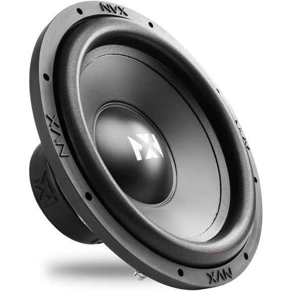 NVX ESW124 500W Peak (250W RMS) E-Series 12" Single 4-Ohm Car Subwoofer