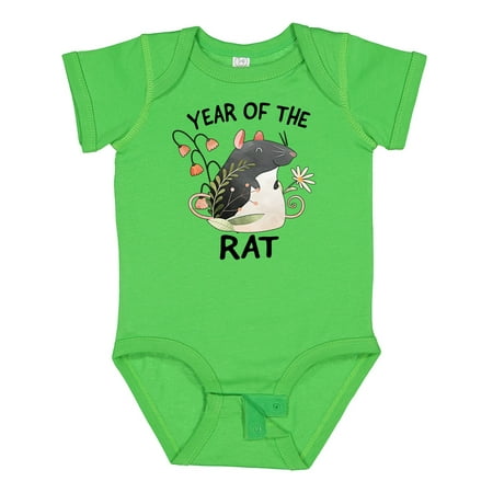 

Inktastic Chinese Zodiac Year of the Rat Gift Baby Boy or Baby Girl Bodysuit