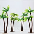 thumbnail image 3 of SPRING PARK Plastic Artificial Plant Mini Coconut Tree Wedding Party Cake Decorating Tool, 3 of 7