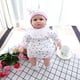 thumbnail image 3 of Muñecas de silicona suave para bebés, cuerpo completo, realista, recién nacido con ropa, juguetes de baño, regalos para niños, 3 of 12
