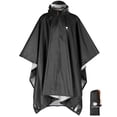 thumbnail image 1 of Poncho impermeable ANYOO ligero para adultos, color negro, 1 of 9