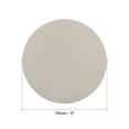thumbnail image 2 of Uxcell 3" 5000 Grit Silicon Carbide Hook and Loop Sanding Disc 20 Pack, 2 of 6