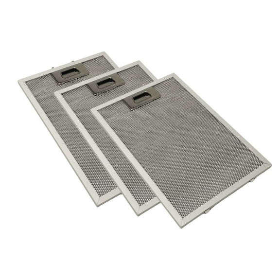 Range Hood Grease Filter Three Pack Compatible With GE Part Number WB02X30550 Size 13-1/4 X 8-7/8 Inches