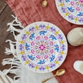 thumbnail image 5 of Mandala Elephant Painting Stencil 11.8x11.8inch Reusable Elephant Border Drawing Stencil Mandala Flower Decoration Stencil Animal Stencil for Painting on Wood Wall and Furniture White, 5 of 6