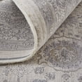 thumbnail image 6 of Feizy Marquette Transitional Oriental, Gray/Silver/Ivory, 7' 10" x 9' 10" Area Rug, Stain Fade Resistant Pet & Kid Friendly, Area Rug for Living Room and Bedroom, 6 of 8