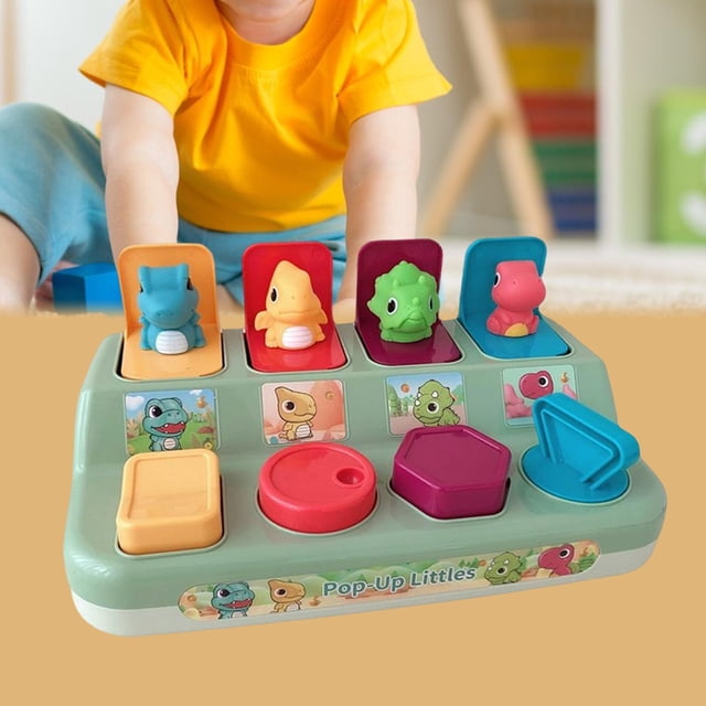 Juguete interactivo CUTICAT para desarrollo de niños pequeños Juego de rompecabezas Forma de animal