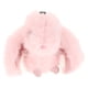 thumbnail image 2 of Lindo llavero de conejito de peluche kawaii, llavero de conejito rosa esponjoso, llavero estético para coche, accesorio para mujer, 2 of 7
