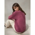 thumbnail image 3 of Thick Knit V-neck Sweater, 3 of 5