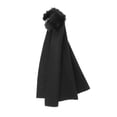 thumbnail image 1 of Figura de acción a escala 1/12 Ropa Ropa en miniatura Capa Hombres Mujeres Vestir Muñeca Negro, 1 of 8