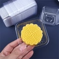thumbnail image 4 of AKEGAMN 100Pcs Various Sizes Grade Moon Cake Trays Thick Mooncake Packaging Box Container Holder It is constructed of composite material. There are 4 sizes for you to choose from. The moon cake tray, 4 of 5