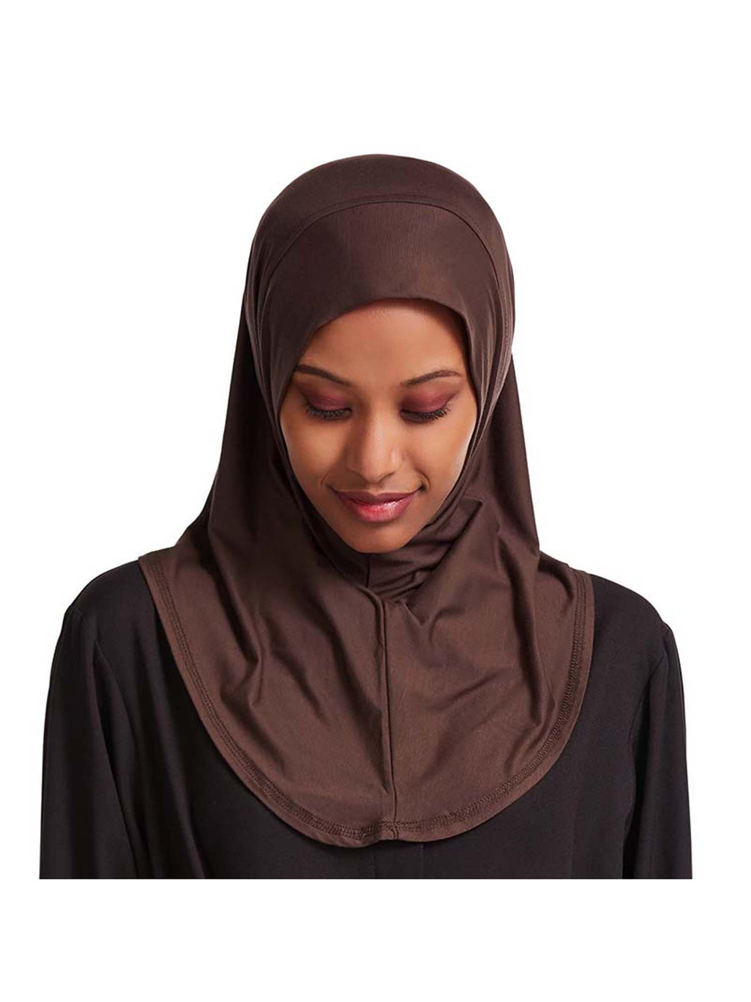burgundy 2 Piece Amira Hijab Cotton Shayla Underscarf Cotton  NEW NWT 