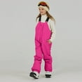 thumbnail image 2 of Boys Girls Kids Adjustable Insulated Bib Overalls With Knee Skiing Winter Outdoor, 2 of 6