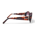 thumbnail image 5 of FLOWER Women's Prescription Fashion Sunglasses FLR1006, Edie, Blue/Tortoise, 57-17-135 with Case, 5 of 6