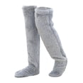 thumbnail image 4 of Calentadores de piernas Strade Fareast Limited de felpa Gris claro, 4 of 8