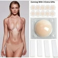 thumbnail image 3 of Boob Tape Kit Breast Tape Lift Breathable Boobytape (Skin Friendly), Bra Tape, Nipple Tape for Large Breasts, Beige, 3 of 6