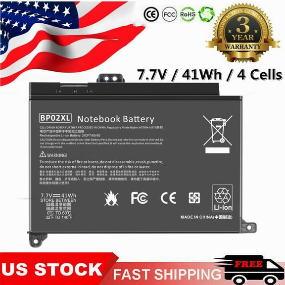 BP02XL Battery For HP Pavilion 15 15-AU 15-AW 849569-541 849569-421 849909-850