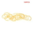 thumbnail image 4 of 100 piezas de pendientes circulares de acero, anillos de aro para copa de vino, accesorios de joyería (oro, 30 * 25 mm), 4 of 11