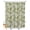 Sage Green, variant on Split Shower Curtain for Transfer Bench, Sage Green Geometric Fabric Shower Curtains for Bathroom, Modern Morocco Abstract Art Tub Sliding Transfer Bench Waterproof Bath Curtains 72"x72"