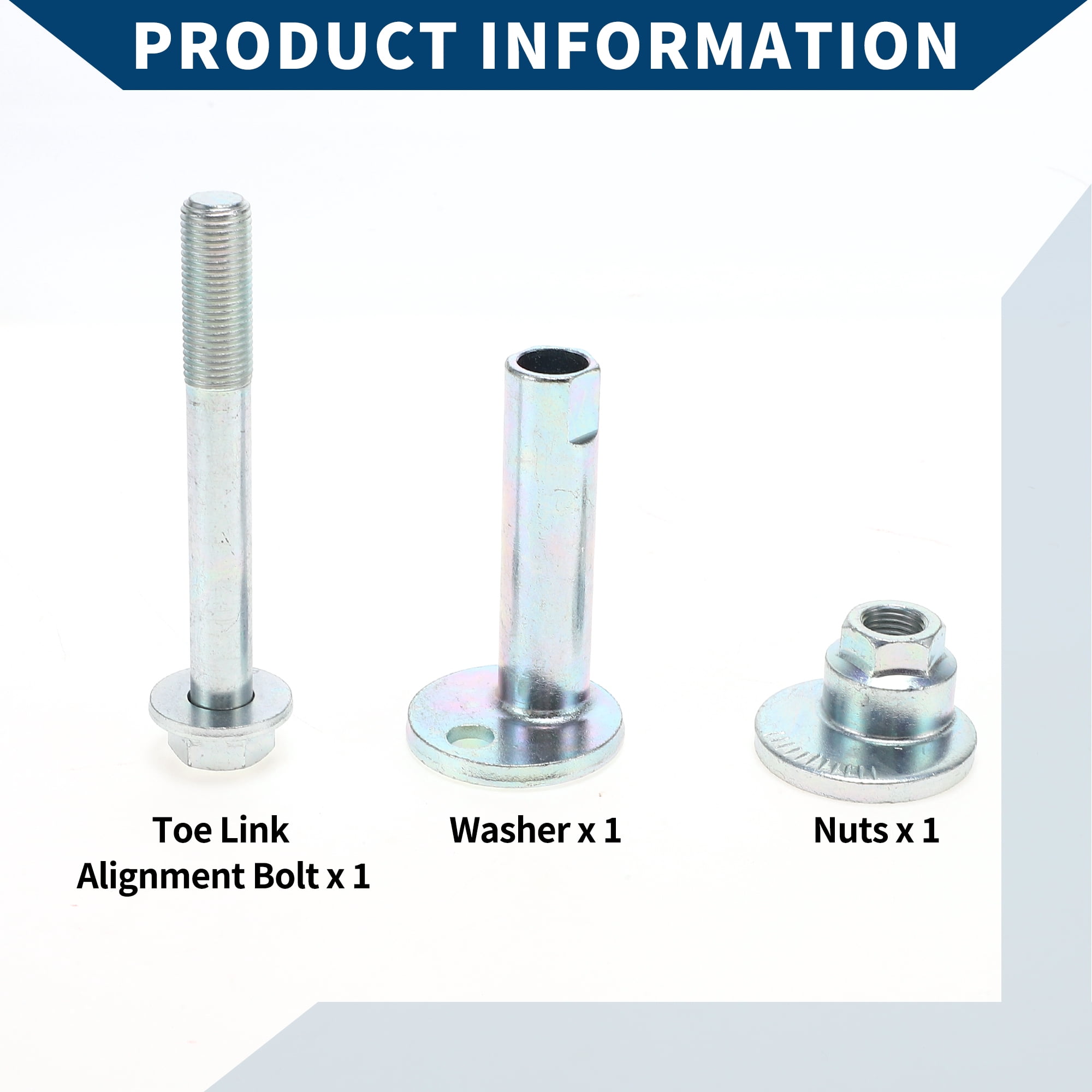Unique Bargains Camber Alignment Bolt Kit For TOYOTA HIGHLANDER 2001-2003 Metal