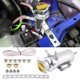 thumbnail image 3 of Kit de depósito de refrigerante para coche, enfriador de tanque de captura de desbordamiento, Universal, de aluminio, 350ml Jadeshay A, 3 of 8