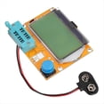 thumbnail image 3 of -T4 Meter Transistor Tester Diode Triode Capacitance SCR Inductance Multimeter Tools Without Case,1 * Transistor Tester,Yellow, 3 of 8