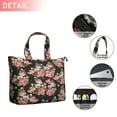 thumbnail image 2 of Pioneer Flower Floral Print Pattern Travel Tote Bags for Women Carry On,Large Weekender Bags for Women Travel,Multi Functional Duffle Bag for Work,Shopping,Sports, 2 of 5