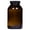 A, variant on BIZHUA Dark Brown Wide Mouth Glass Bottle Lightproof Health Products Separate Bottling, 1X Bottle