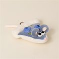 thumbnail image 2 of Pizza Slice Mouse Plush Toy, Cartoon Cute Blueberry Theme, 1 Piece Soft Stuffed Plush, Portable Hanging Decor for Bag, Kids Play Toy Home Decor Gift for Toddlers and Animal Toy Lovers, 2 of 7