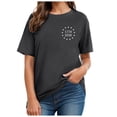 thumbnail image 6 of felwors Anniversary USA Shirt 1776 2026 Patriotic American Flag Shirt We The People 250 T-Shirt (Dark Gray, XXL), 6 of 9