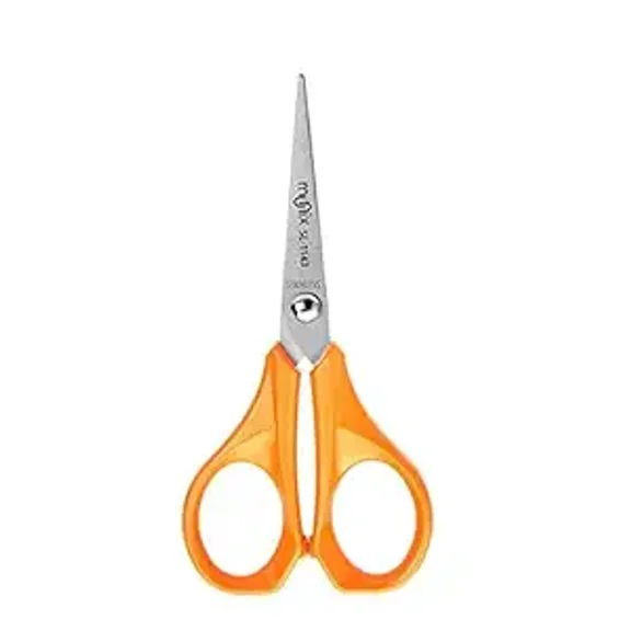 Munix Stainless Steel Pointed All-Purpose Scissors, Box Set, 1 in Blade, Multicolor, 1 Count