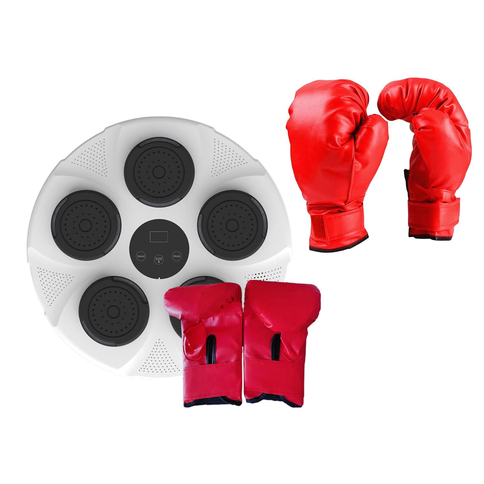 Baoblaze Electronic Boxing Machine Boxing Training Equipment for Focus Reaction Sanda White Adults Gloves