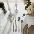 thumbnail image 6 of (3 pack) Thyme & Table Royal 40-Piece Mirror Finish Stainless Steel Flatware Set (Service for 8), 6 of 7