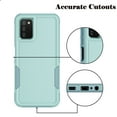 thumbnail image 2 of For Galaxy A03S Case, 2 in 1 Heavy Duty Armor Shockproof Cases,Hisdou Hybrid Dual Layer Rubber Drop Protection Grip Plastic Bumper Sturdy Phone Cover for Samsung Galaxy A03S 6.5"-Green, 2 of 6