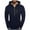 04 Navy, variant on Hoodies,Men Quarter Zip Pullover Hoodie Lightweight Multiple Pockets Comfortable for Everyday Outdoor Wear,Mens Quarter Zip Pullover,04 Black,3XL