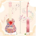 thumbnail image 5 of Kids Guitar Toys for 2 3 4 5 6 Years Old Girls Toddlers, Musical Instruments for Girls Toys Ages 4-6, Birthday Gifts Guitar Toys for Girls Age 4 5 6 7 8 9 10 Year Old, 5 of 6