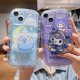 thumbnail image 2 of Funda de teléfono Sanrio Kuromi Cinnamoroll con soporte para iPhone 14 13 12 11 Pro Max Mini X XR XS MAX 7 8Plus, funda trasera anticaída xuanjing unisex, 2 of 2