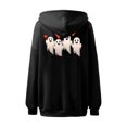 thumbnail image 5 of WEAIXIMIUNG Mode Femmes Sweats à Capuche et Sweat-Shirts d'Hiver Imprimés Sans Poches, 5 of 5