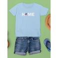 thumbnail image 3 of Home Star Shaped Flag T-Shirt Juniors -Image by Shutterstock,  Large, 3 of 4