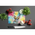 thumbnail image 5 of Boston Terrier Hippie Dawg Glass Cutting Board Large 12 in x 15 in, 5 of 5