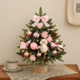 thumbnail image 2 of Decoración Navideña Nuevo Mini Árbol De Navidad Árbol De Navidad De Escritorio Árbol De Navidad Pequeño Con Luces Simulación Pe, 2 of 2