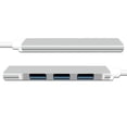 thumbnail image 3 of Cateissary USB C HUB 3,0 tipo C 3,1 adaptador multidivisor de 4 puertos OTG para , PC portátil, accesorios para ordenador portátil Juegos de teclado y mouse para computadora, 3 of 6