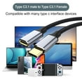 thumbnail image 2 of ROFICORD 6.5' Telephone Line Cable, Black, 2 of 7
