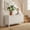 White, variant on ELLEGNT Wooden Narrow Entryway Bench – 2 Flip-Drawer Shoe Storage for Hallway, Mudroom, or Closet,White