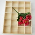 thumbnail image 2 of Sundries Storage Box Wooden Multi Grids Container for Desk Jewelry 20 grid, 2 of 8