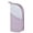 A001- Purple, variant on Sky Blue Makeup Brush Holder, Makeup Brush Travel Case, Clear Makeup Organizer, Small Travel Pouch, 9X4.5X2 Inch 1Pc Upright Portable Zippered Makeup Brush Storage Bag with