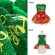 thumbnail image 5 of Vestido navideño para perros Fitwarm XS de tul brillante para mascotas pequeñas, 5 of 8